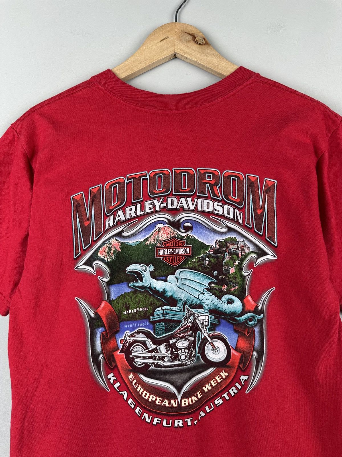 Harley Davidson Vintage 2000s Harley Davidson Oversized Tee Size US M / EU 48-50 / 2 - 6 Thumbnail