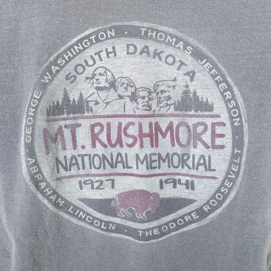 Other Mt Rushmore T Shirt Mens Size Large Gray South Dakota Size US L / EU 52-54 / 3 - 4 Thumbnail