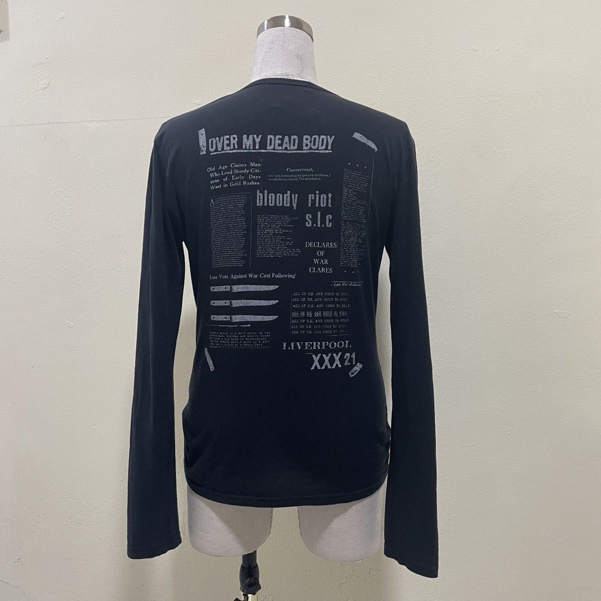 20471120 Vintage Jackrose Luv Maison LGB Style Tee Shirt Size US S / EU 44-46 / 1 - 2 Thumbnail