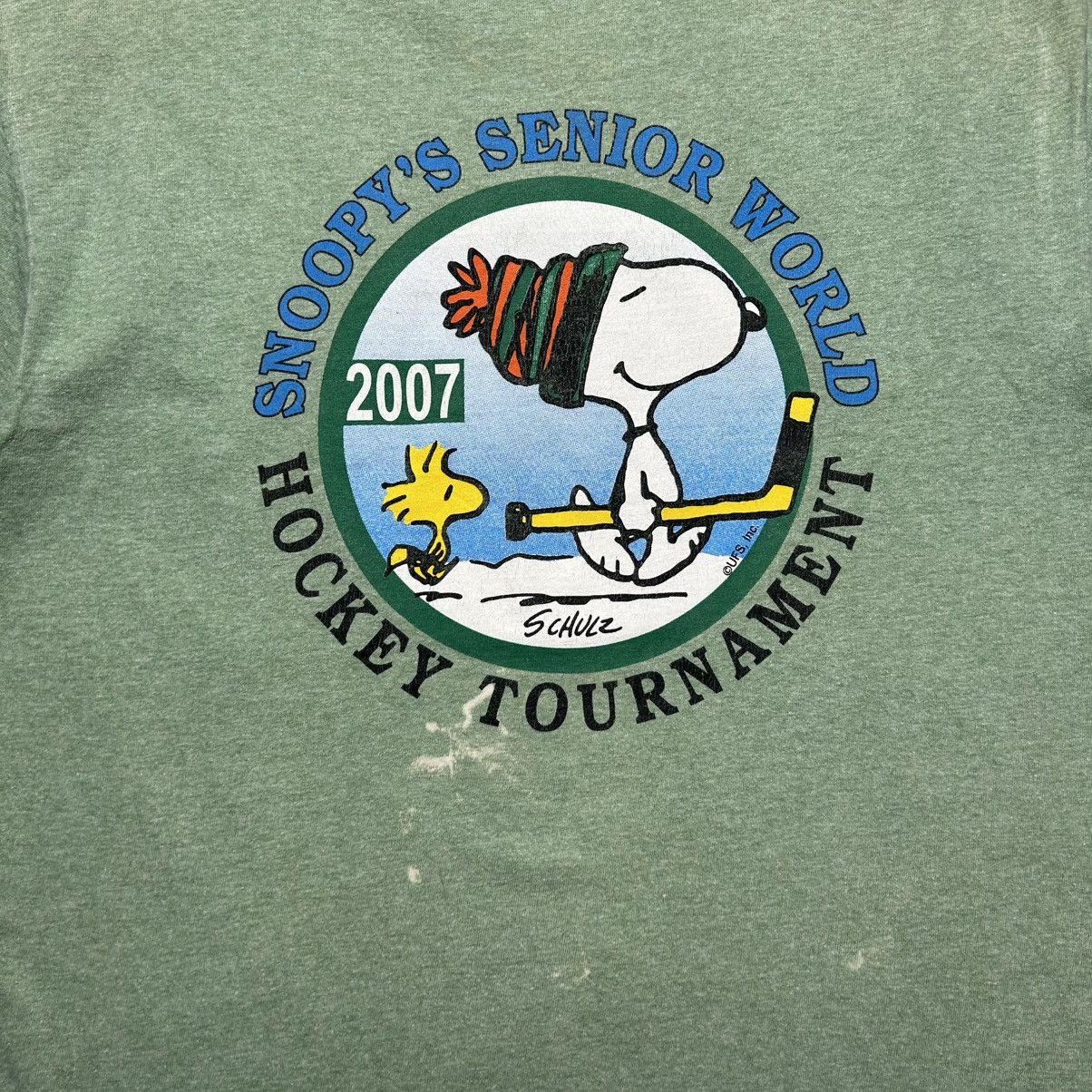 Vintage Vintage Snoopy’s Senior World Hockey Tournament T-Shirt Size US M / EU 48-50 / 2 - 3 Thumbnail