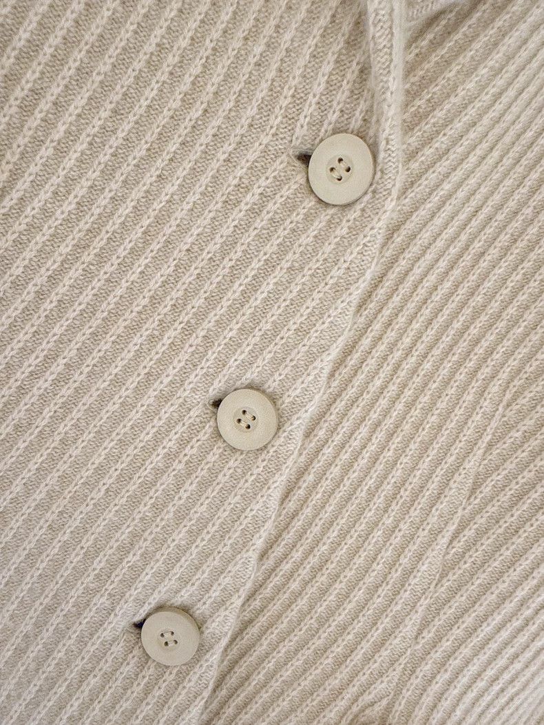 Loro Piana LORO PIANA Brown baby cashmere knit coat Size M / US 6-8 / IT 42-44 - 5 Thumbnail