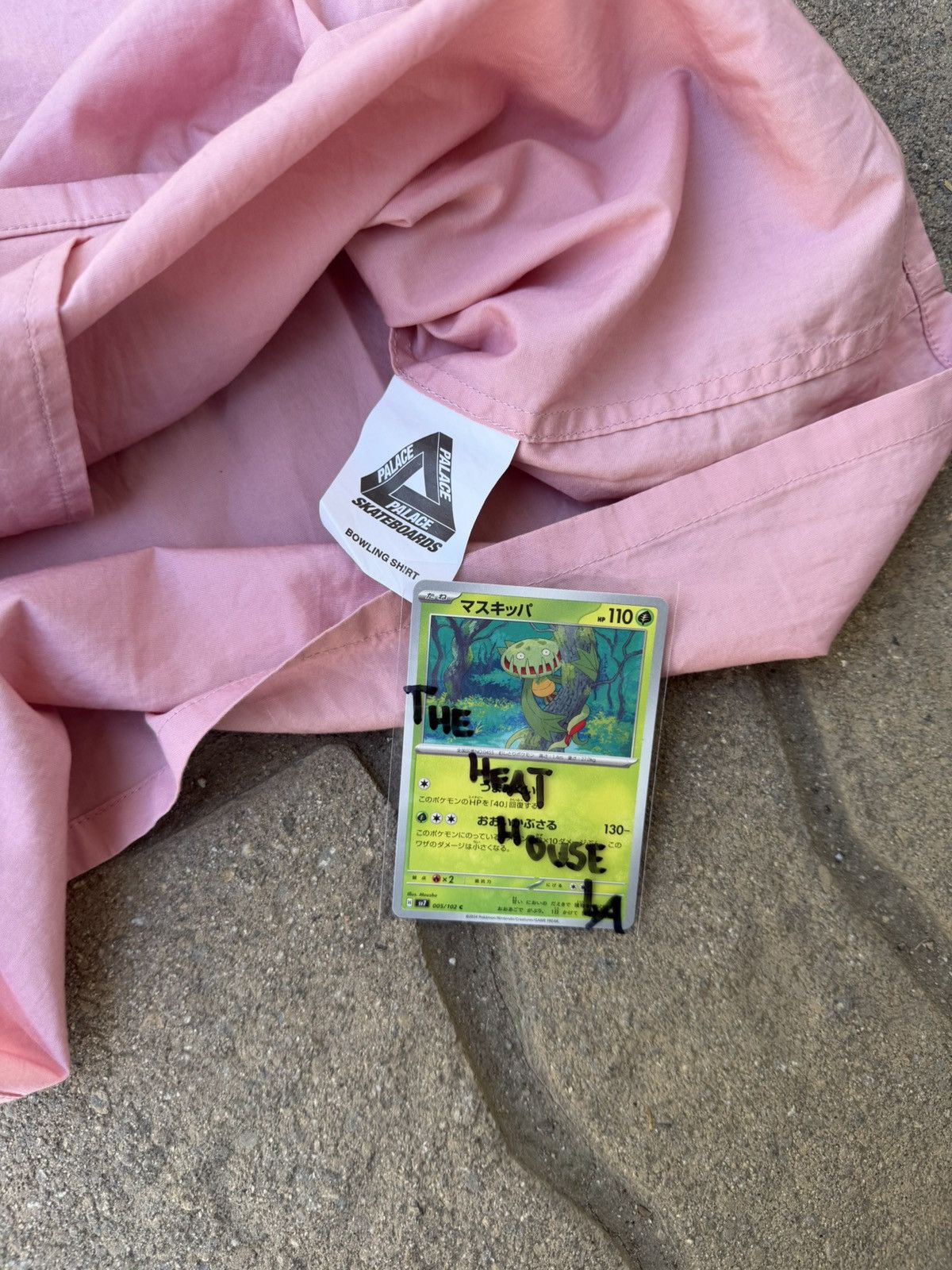 Palace FW22 Pink Bowling Shirt Size US L / EU 52-54 / 3 - 4 Thumbnail