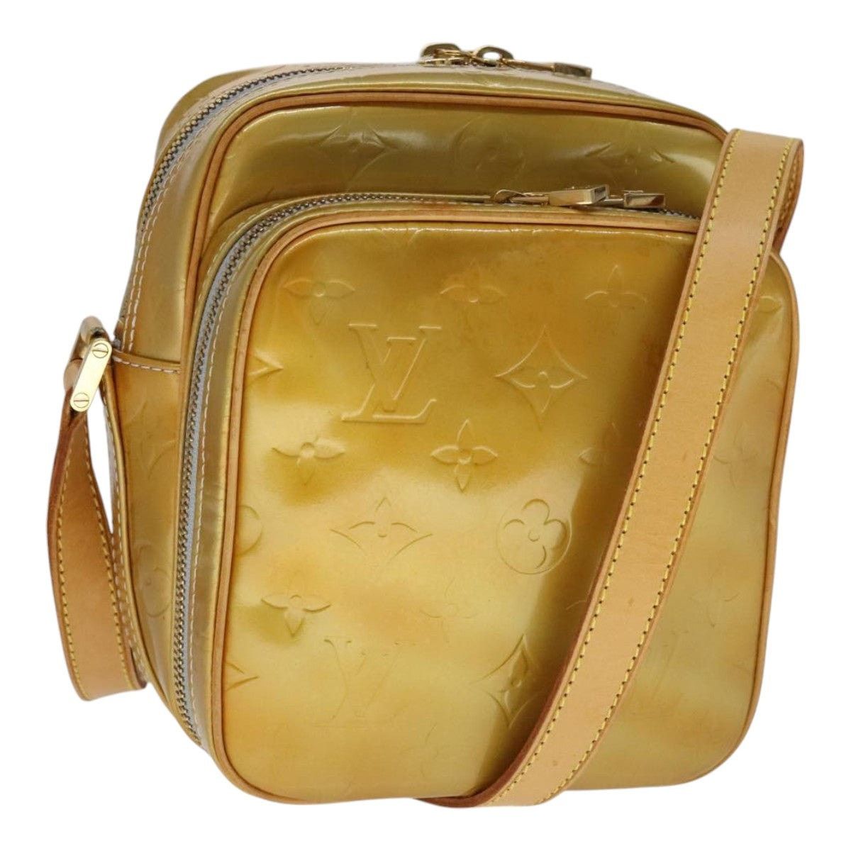 Louis Vuitton LOUIS VUITTON Monogram Vernis Wooster Shoulder Bag Gris Size ONE SIZE - 1 Thumbnail