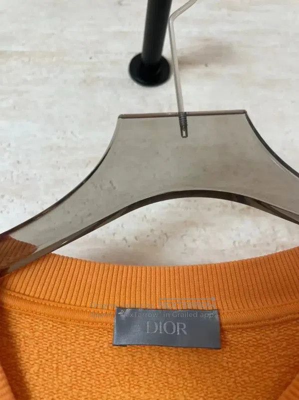 Dior Dior Men's Orange Cotton Sweatshirt . Size US S / EU 44-46 / 1 - 3 Thumbnail