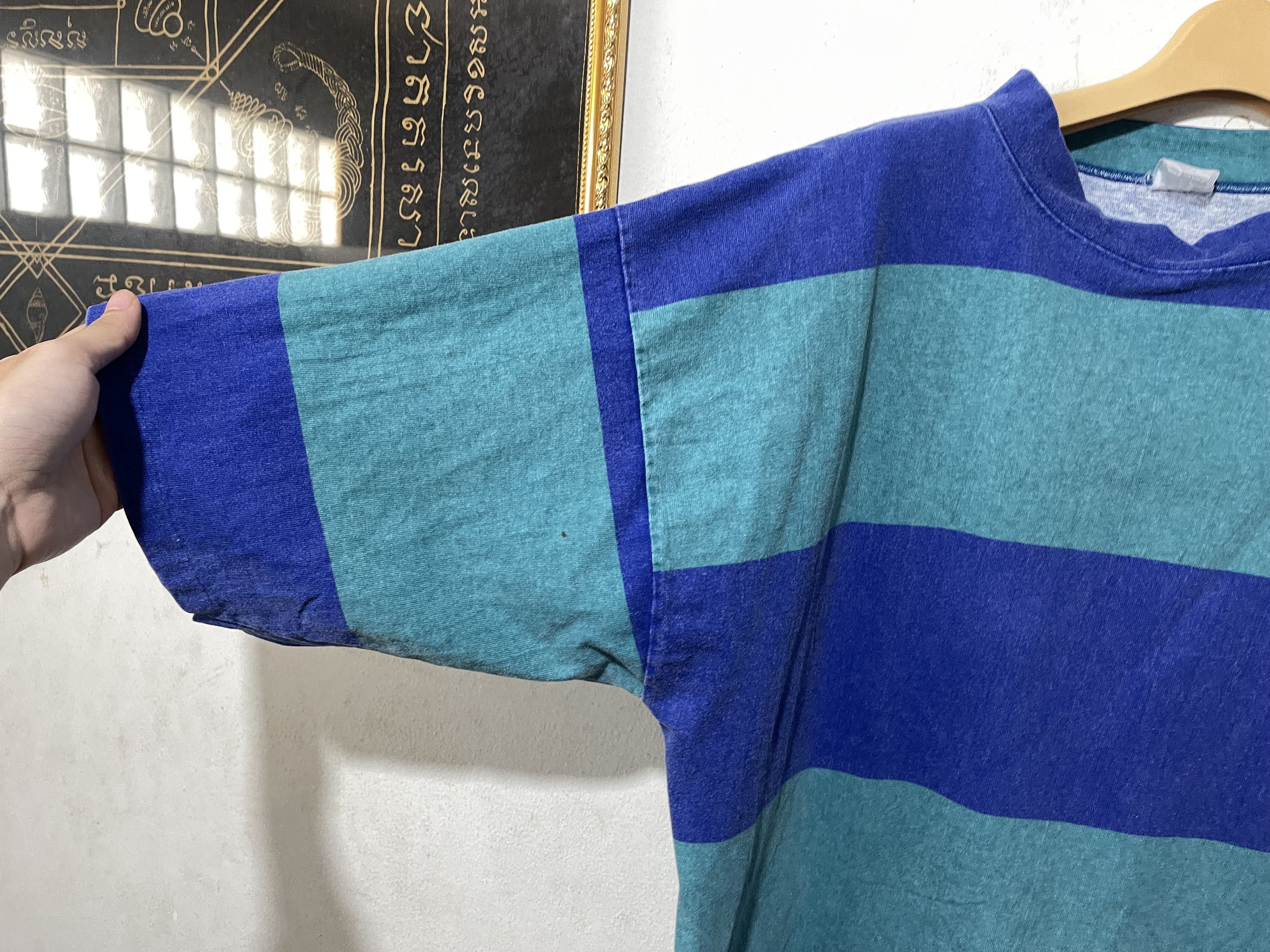 Ron Jon Surf Shop × Vintage Vintage 90s Ron Jon Surf Shop Striped Shirt Size US XL / EU 56 / 4 - 6 Thumbnail