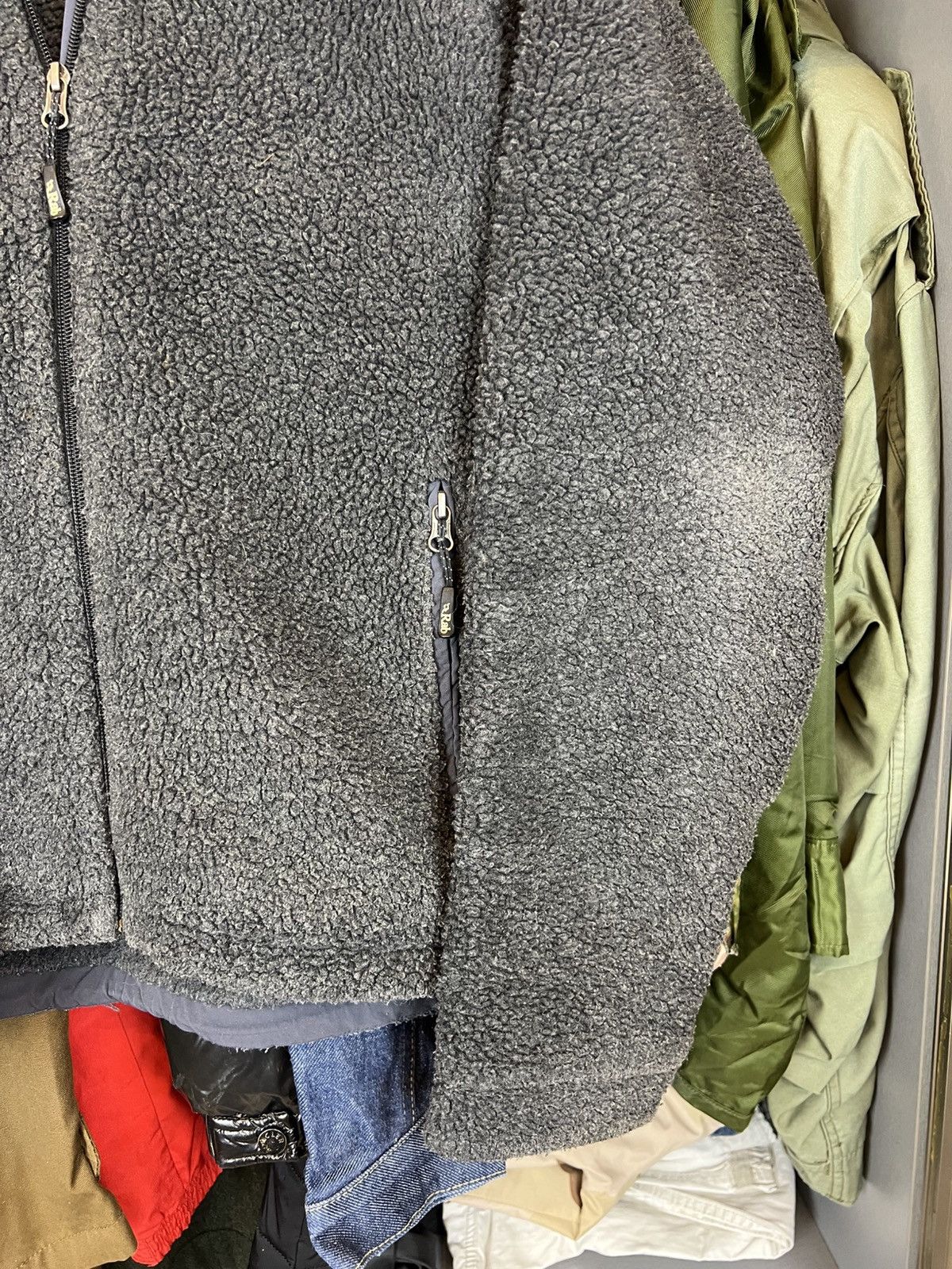 Rab × Vintage Gorpcore Vintage Rab Sherpa Deep Pile Fleece Jacket Size US XL / EU 56 / 4 - 7 Thumbnail