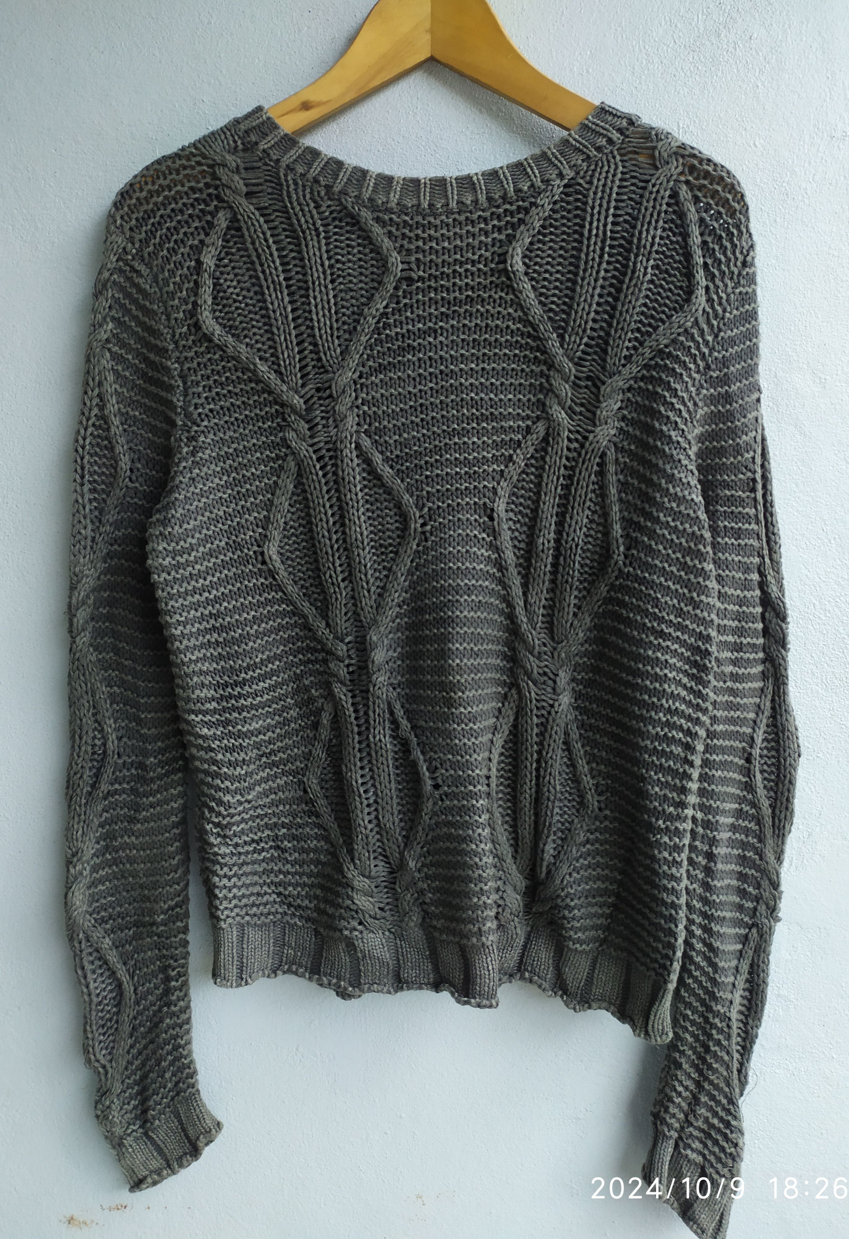 20471120 × If Six Was Nine × Japanese Brand Japanese Moussy Mesh knit Long. Sleeve Shirt Size US S / EU 44-46 / 1 - 1 Thumbnail