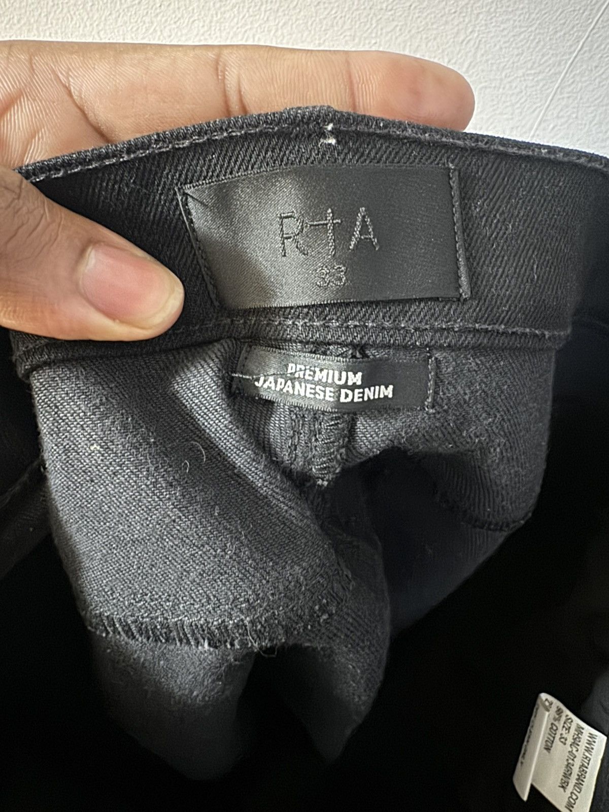 Rta RTA black clayton denim Size US 33 - 5 Thumbnail