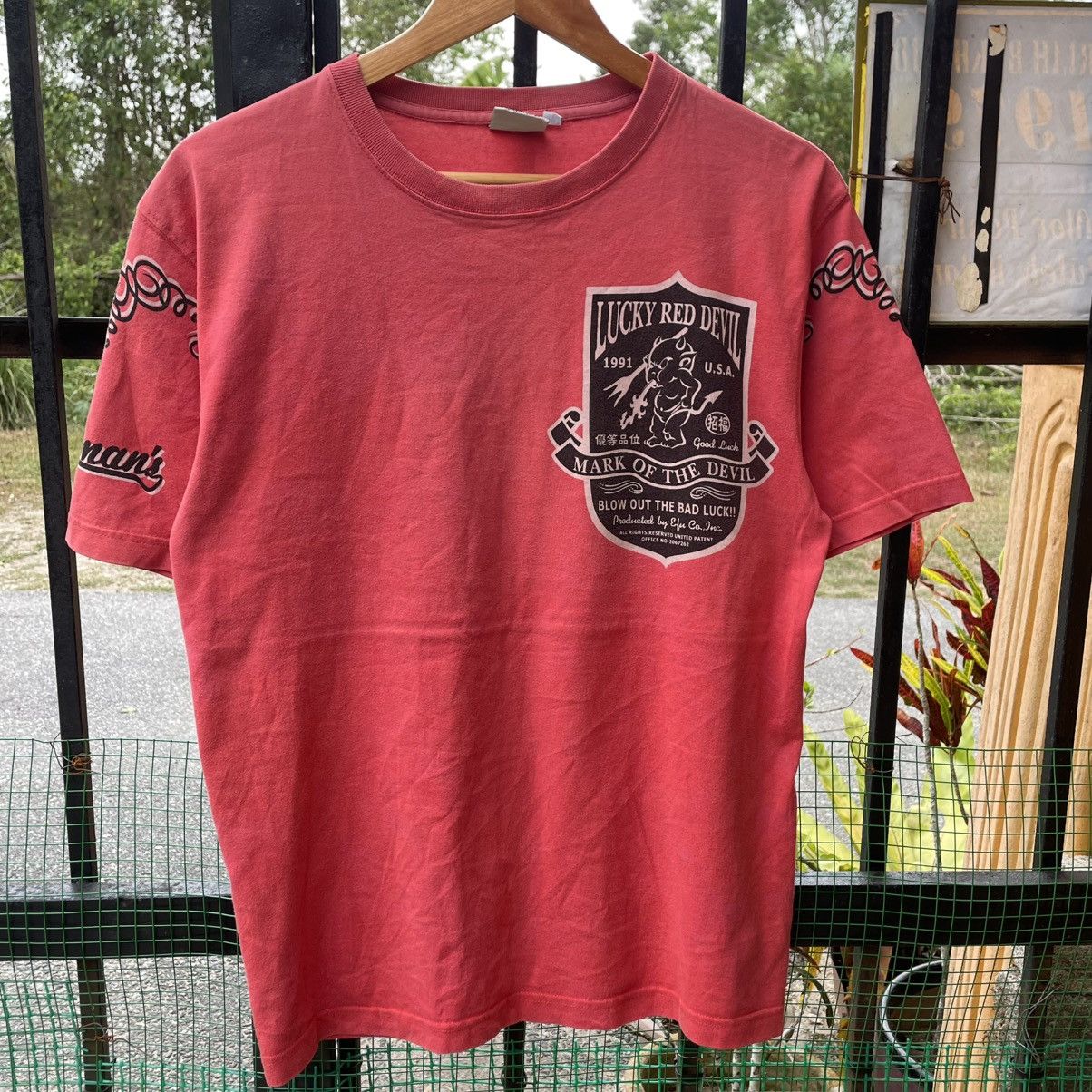 Tedman 🔥🇯🇵Tedman Company OG Big Logo Devil Design Graphic Tee Size US M / EU 48-50 / 2 - 6 Thumbnail