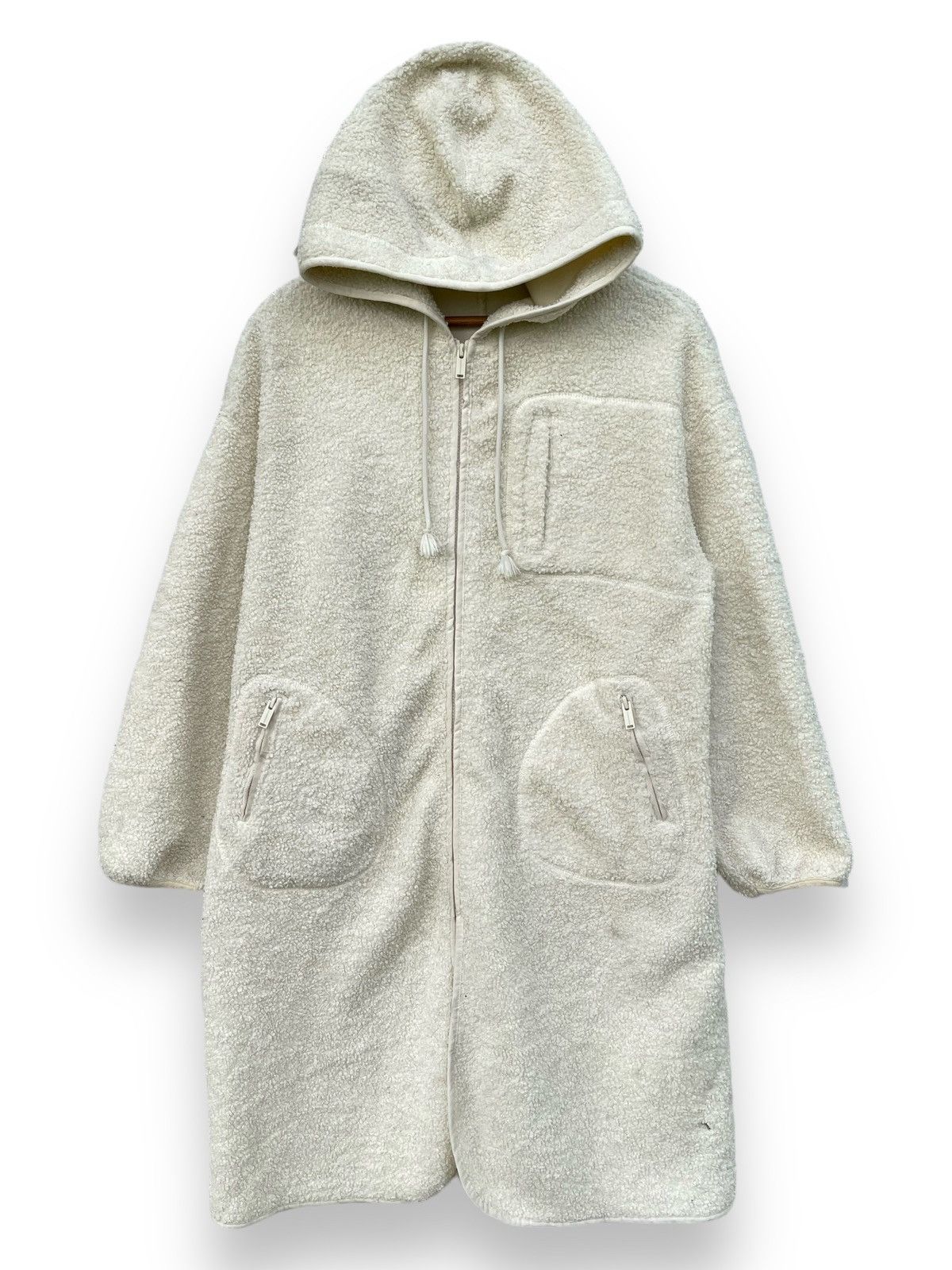 Undercover × Uniqlo 🔥 UNDERCOVER GU FW21 DEEP PILE FLEECE PARKA HOODIE JACKET Size M / US 6-8 / IT 42-44 - 3 Thumbnail