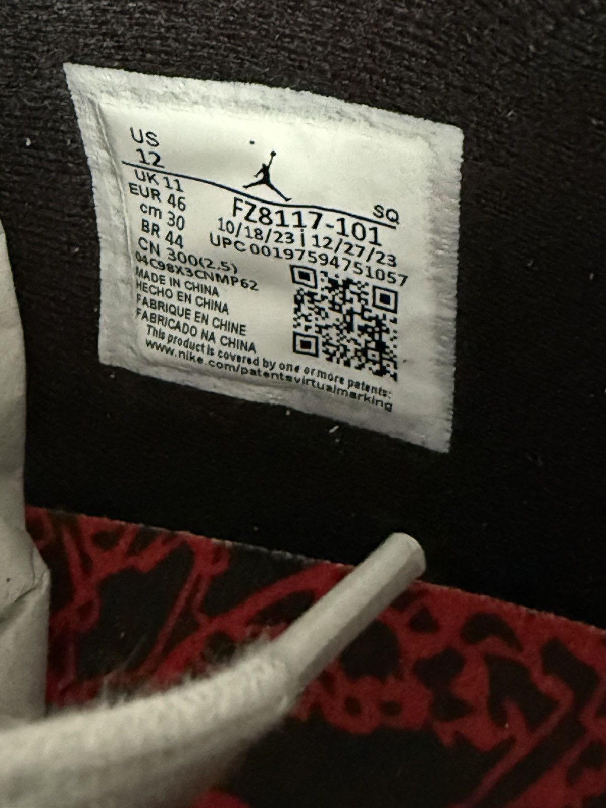 Jordan Brand × Travis Scott Travis Scott Jordan Jumpman Jack University Red Black Sz 12 Size US 12 / EU 45 - 9 Thumbnail