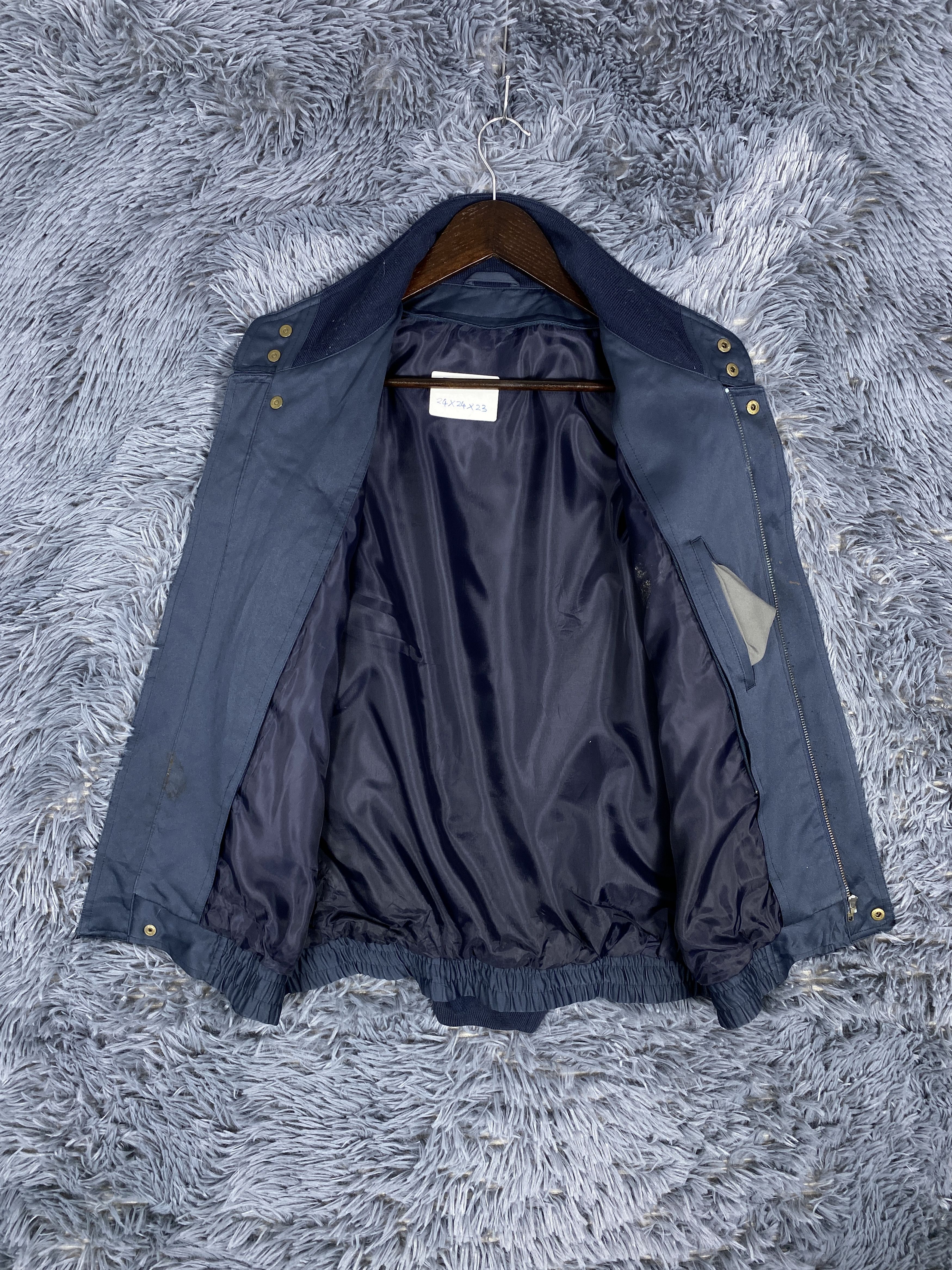 Japanese Brand Vintage Japanese Full Zip Nylon Bombers Jacket Size US M / EU 48-50 / 2 - 7 Thumbnail