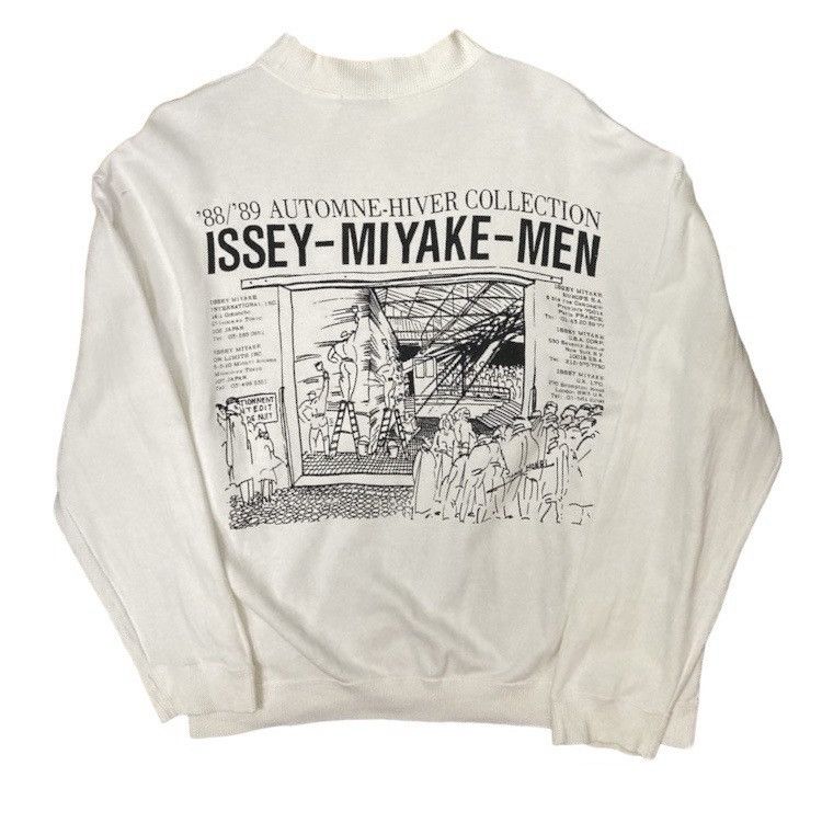 特別セーフ Issey Miyake × Vintage RARE Vintage 88/89 Issey Miyake Men トップス