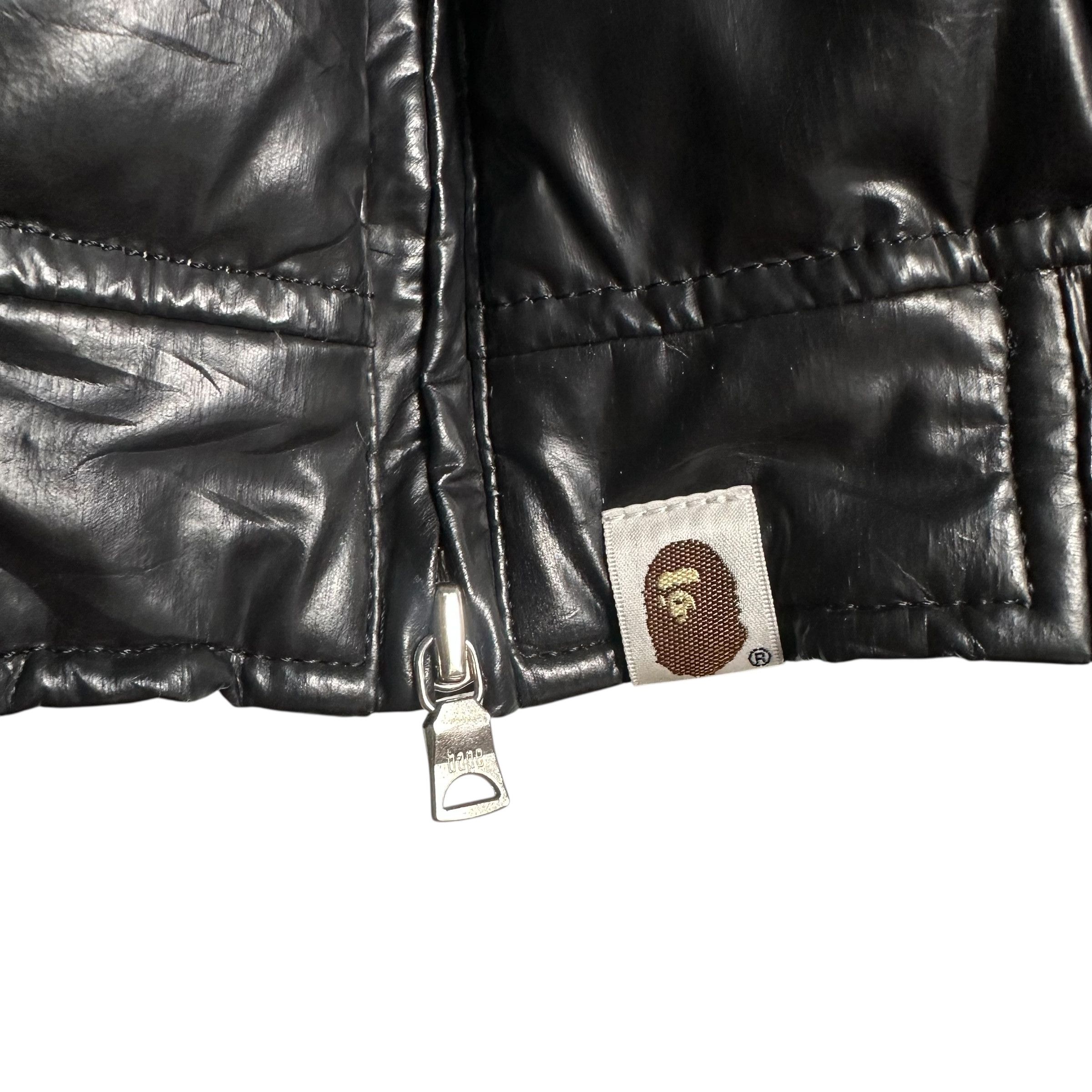 Bape 🔥RARE🔥BAPE A Bathing Ape Classic Puffer Bomber Jacket Size US L / EU 52-54 / 3 - 4 Thumbnail