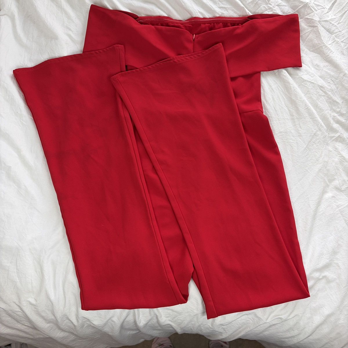 superdown Superdown red off the shoulder pantsuit Size XXS / US 00 / IT 34 - 3 Thumbnail