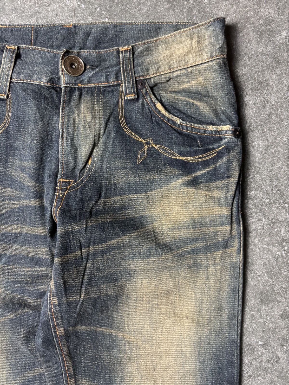 Edwin 2000s Edwin Japan Western Mud Wash Jeans Size US 29 - 5 Thumbnail