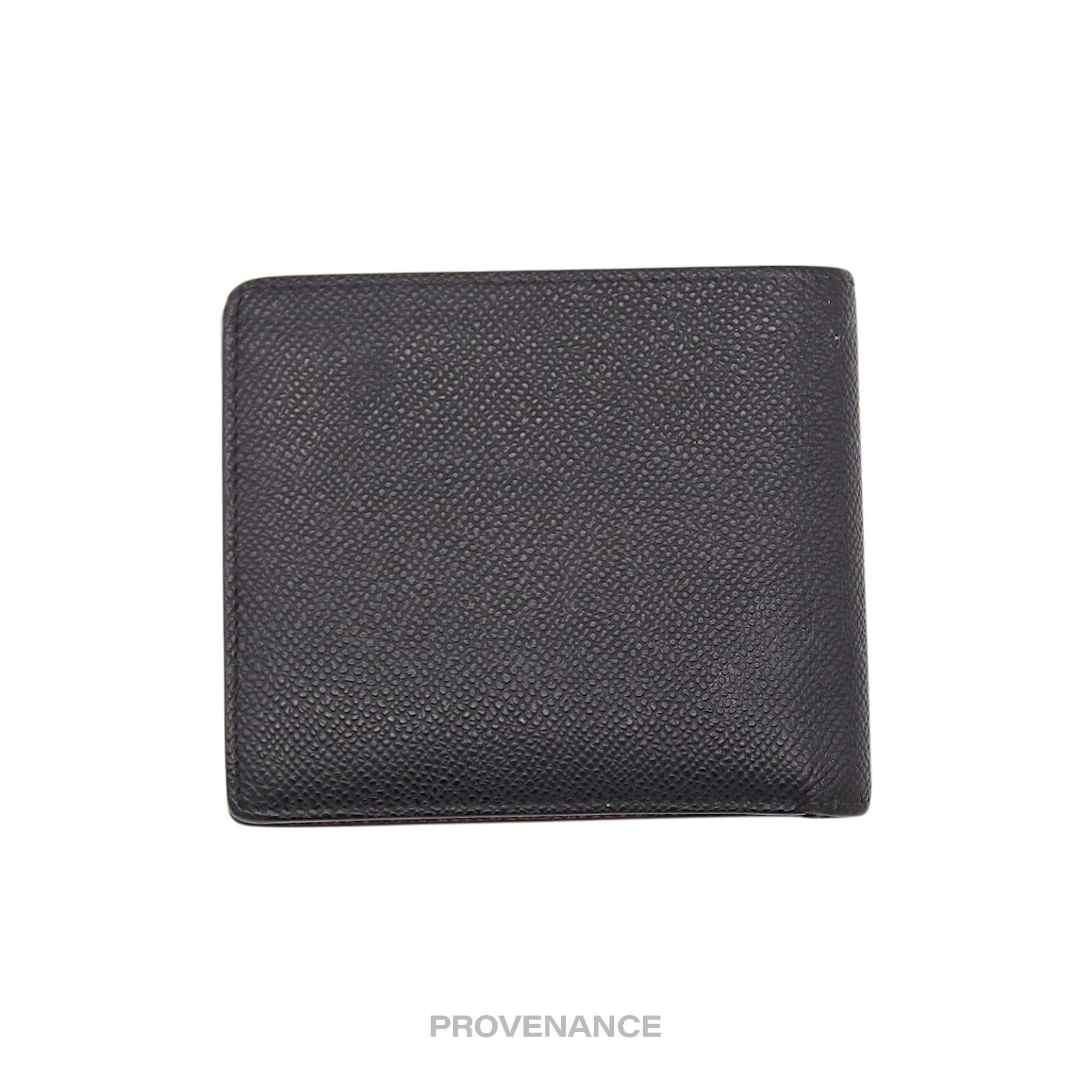 Givenchy 🔴 Givenchy Logo Bifold Wallet - Black Red Grained Leather Size ONE SIZE - 2 Thumbnail