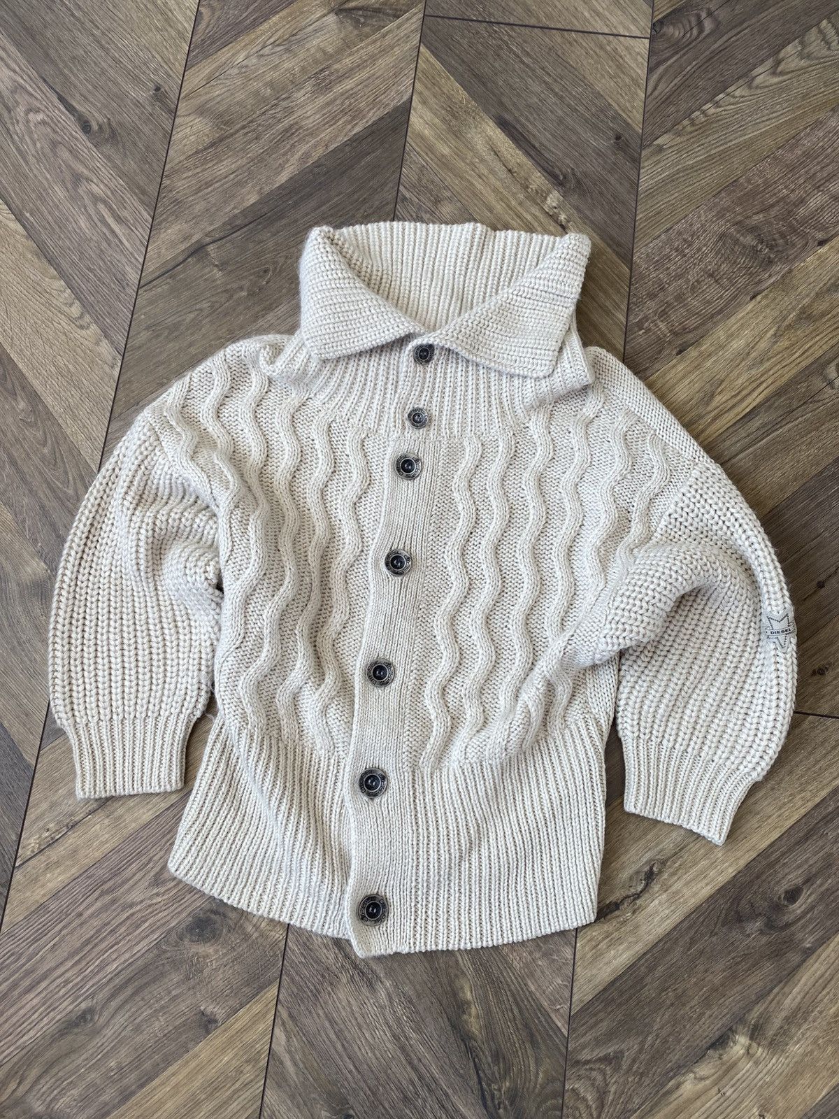 Diesel Vintage Diesel Archival Women’s Sweater Size L / US 10 / IT 46 - 4 Thumbnail
