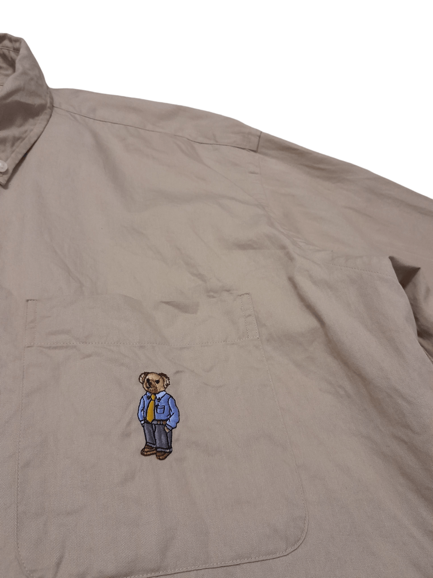 Polo Ralph Lauren Polo Bear Ralph Lauren Button Shirt (F339) Size US L / EU 52-54 / 3 - 4 Thumbnail