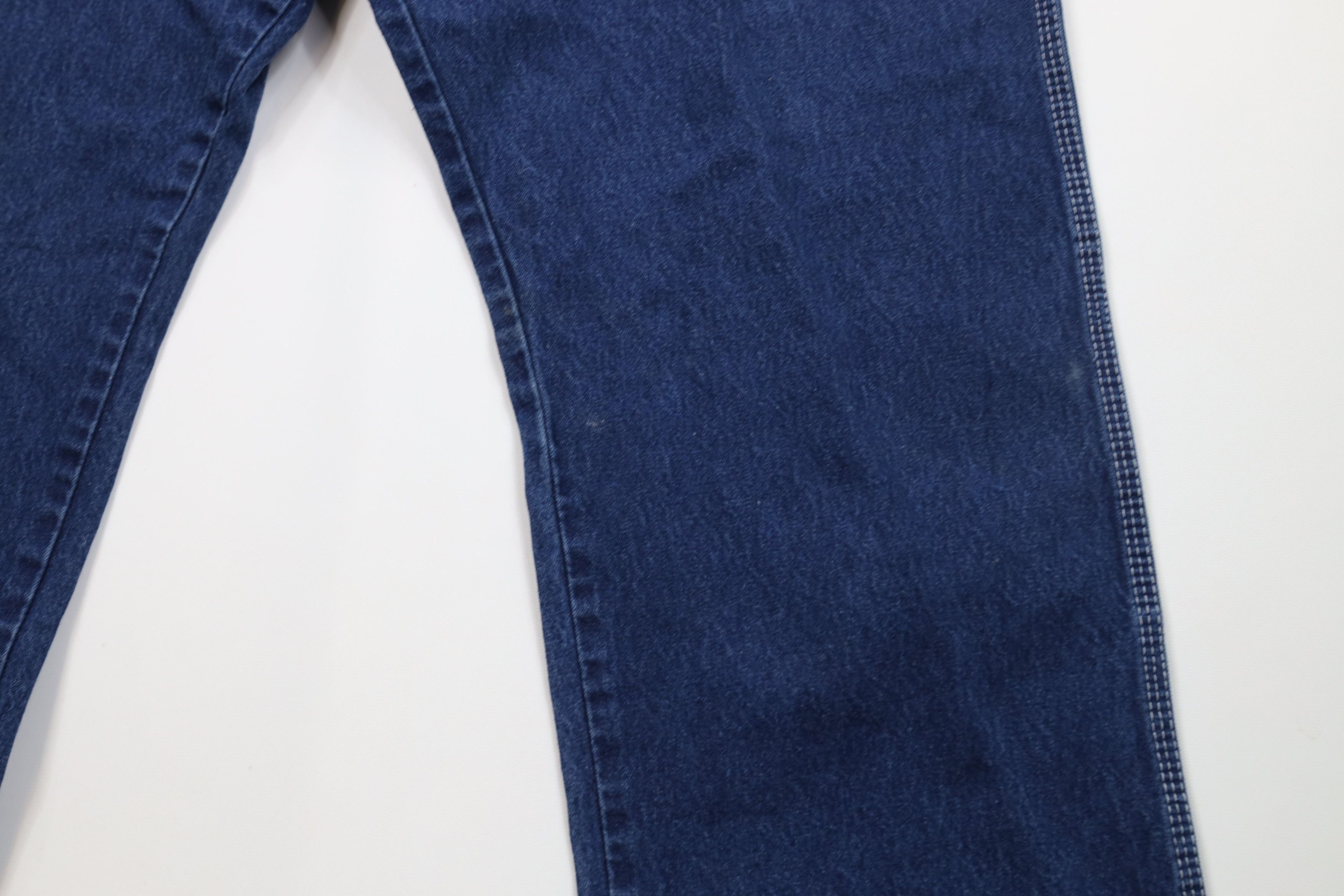 Dickies Vintage 90s Dickies Spell Out Wide Leg Dungaree Denim Jeans Size US 40 / EU 56 - 5 Thumbnail