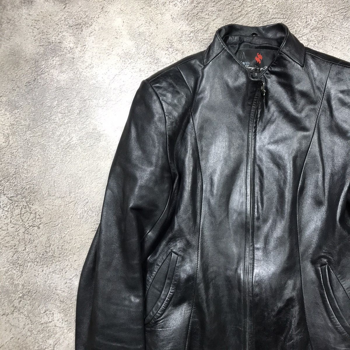 Vintage Vintage Y2K Black Leather Jacket Streetwear Grunge 90s M Size M / US 6-8 / IT 42-44 - 3 Thumbnail