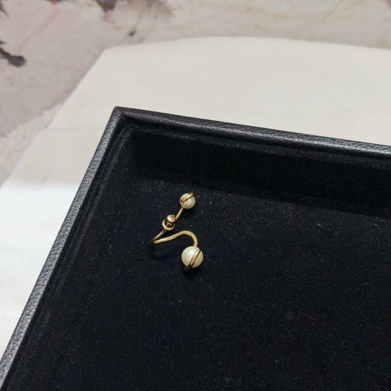 Dior dior irregular pearl single earring-2507 Size ONE SIZE - 2 Thumbnail
