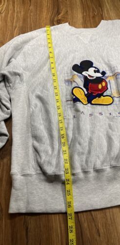 Mickey Mouse Mickey Mouse Sweatshirt Embroidered Classics Vintage Size US L / EU 52-54 / 3 - 5 Thumbnail