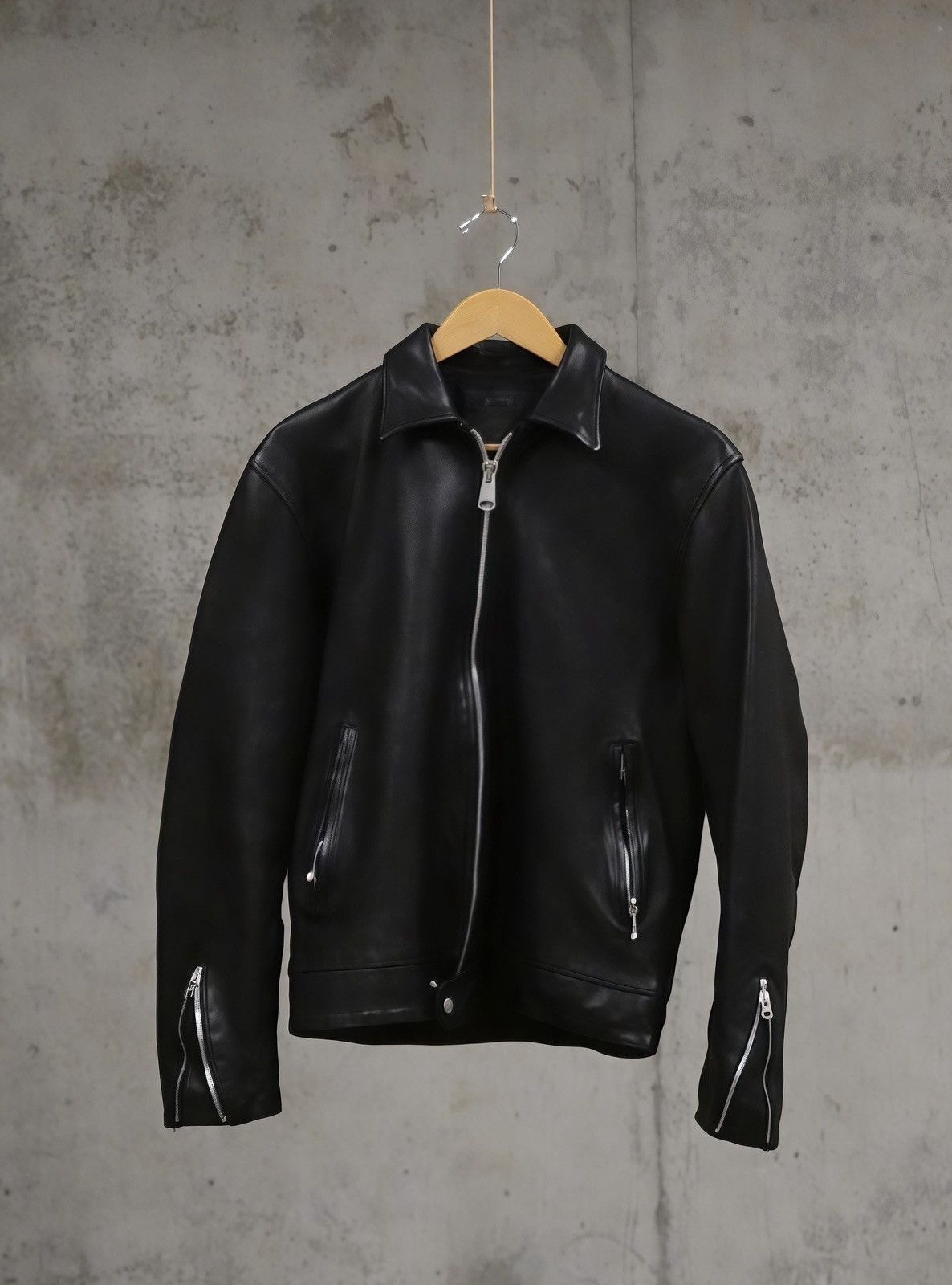 Yohji Yamamoto yohji yamamoto s'yte sheepskin leather jacket | Grailed