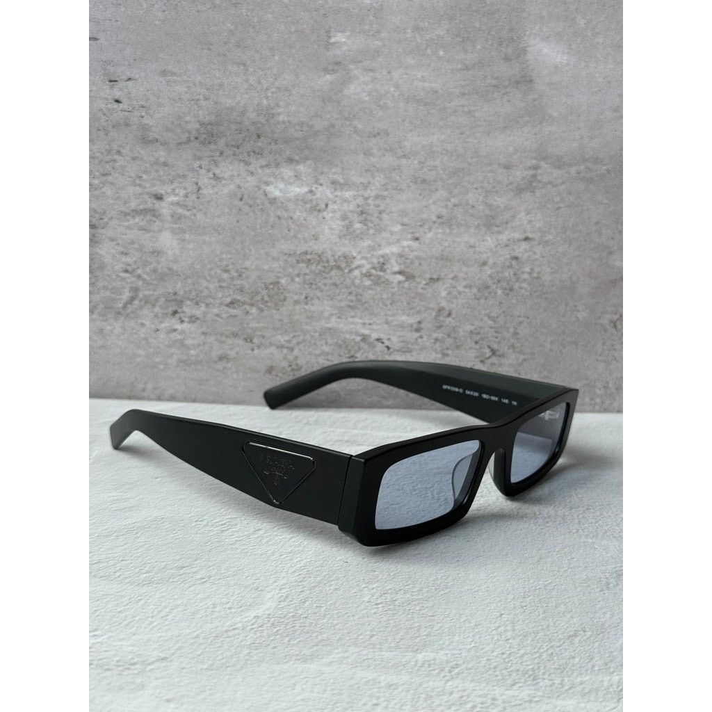 Prada NEW Prada PR D09SD Sunglasses in Black Blue $497 Size ONE SIZE - 7 Thumbnail