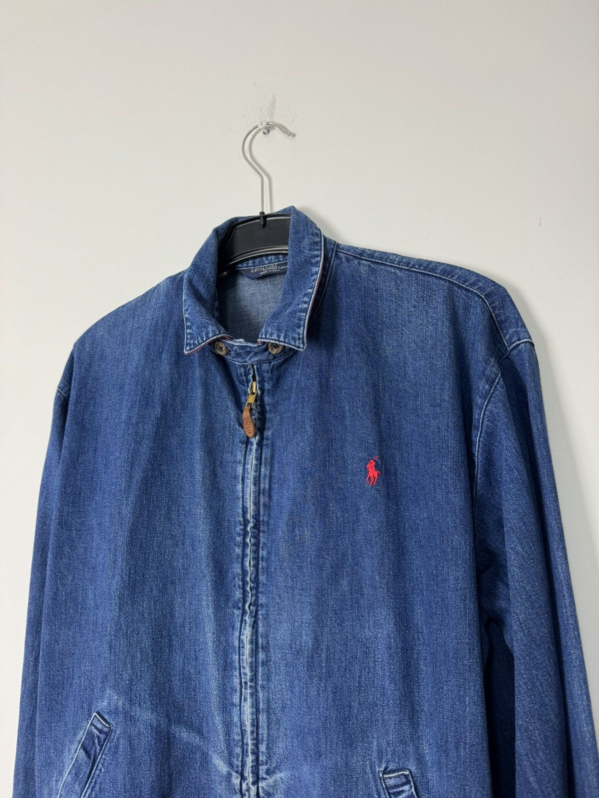 Polo Ralph Lauren Vintage 1980S Made In USA Polo Ralph Lauren Denim jacket Size US S / EU 44-46 / 1 - 9 Thumbnail
