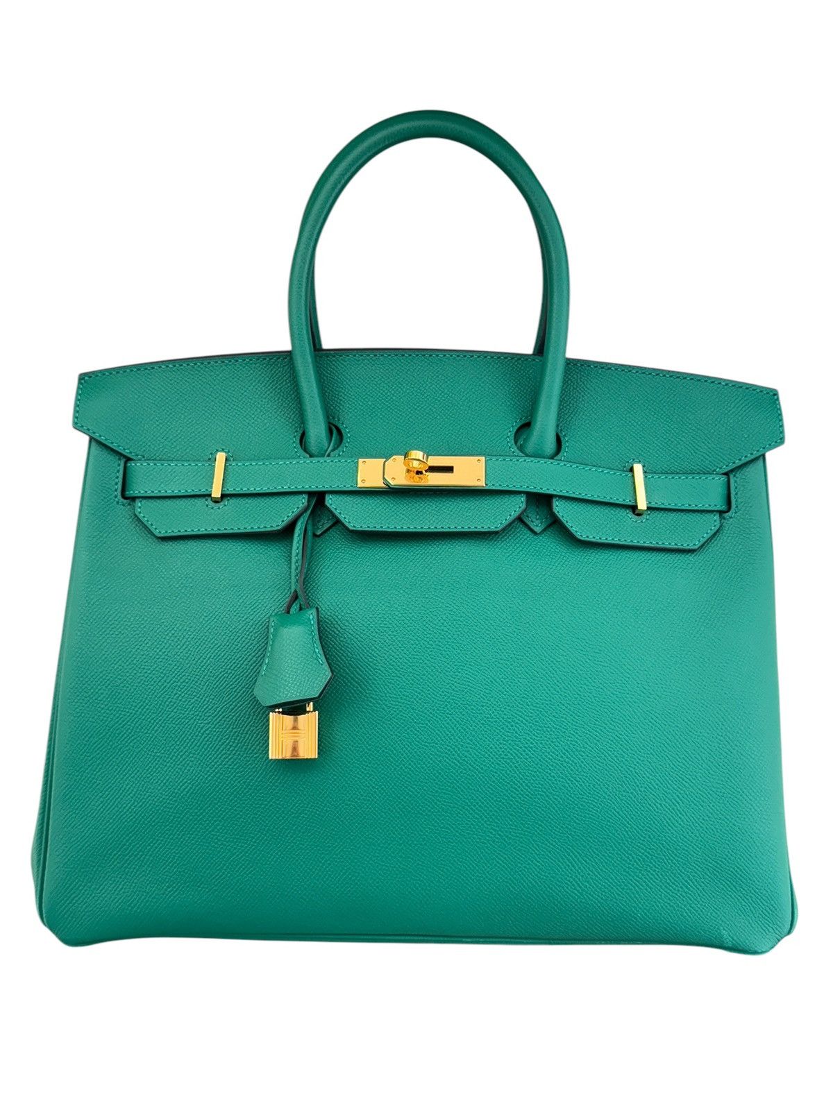 Hermes Hermes 35cm Birkin Green Size ONE SIZE - 1 Thumbnail