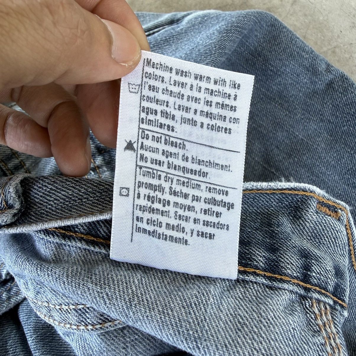 Carhartt W36x33 Vintage Carhartt Faded Denim Jean Size US 36 / EU 52 - 13 Thumbnail