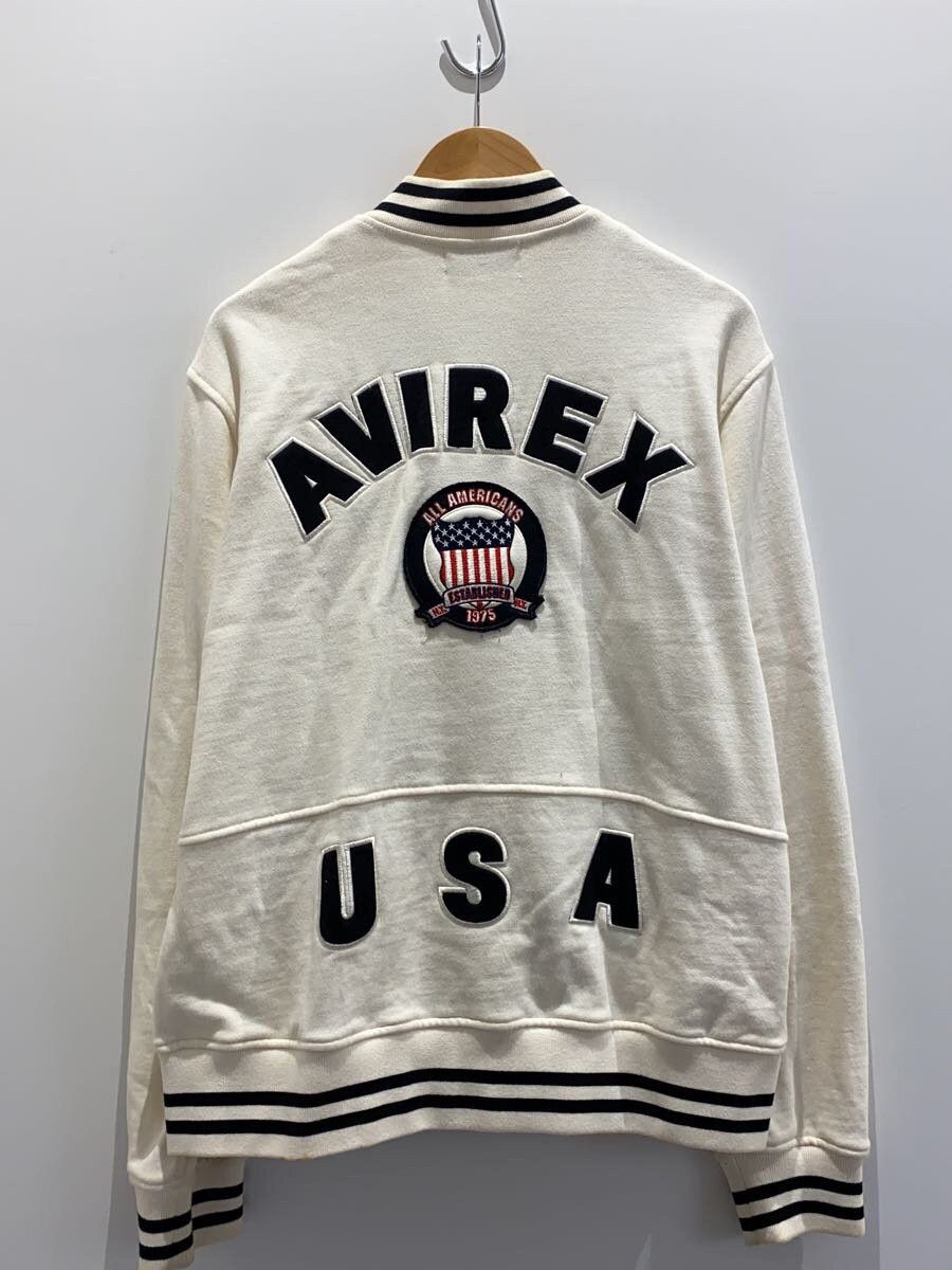 Avirex Avirex Cotton Stadium Jacket Ivory Size US XL / EU 56 / 4 - 2 Thumbnail