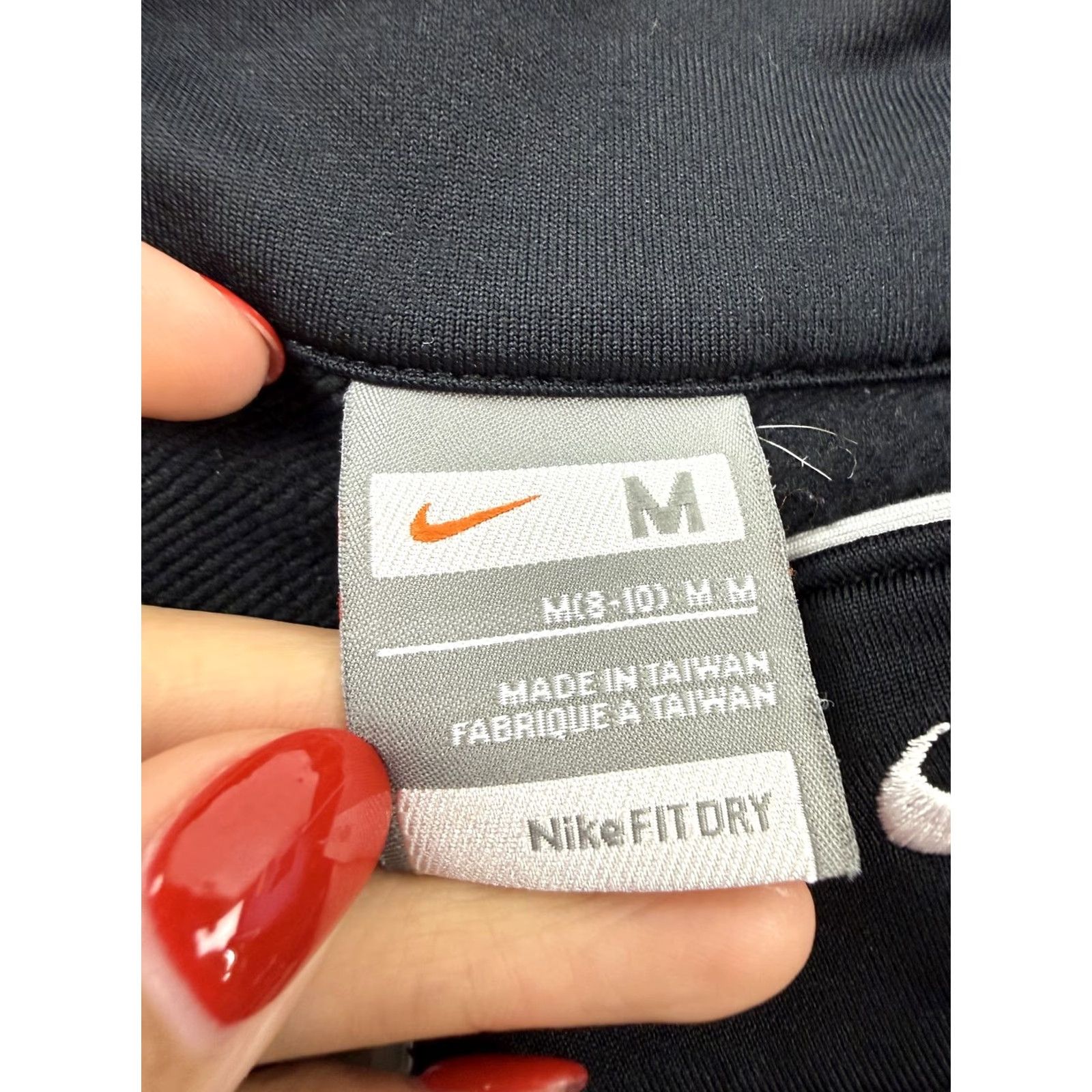 Nike Nike Oregon Track Club Jacket Womens M Black Full Zip Dry Fit Running Size M / US 6-8 / IT 42-44 - 4 Thumbnail