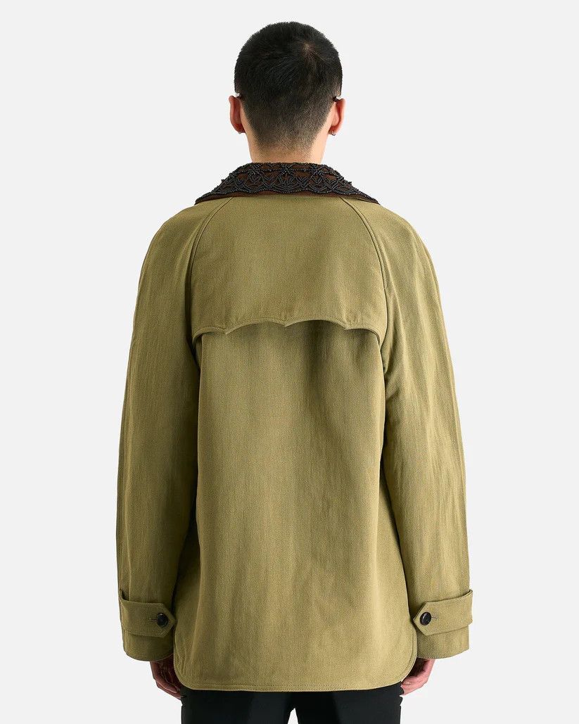Namacheko o1s1v1r1oon0825 Evan Leather Vest in Olive Green/Pistachio Size US L / EU 52-54 / 3 - 3 Thumbnail
