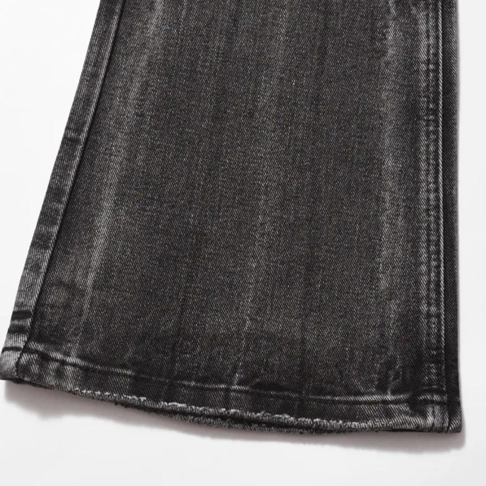 Japanese Brand Gutter Black Denim Jeans Size US 30 / EU 46 - 9 Thumbnail
