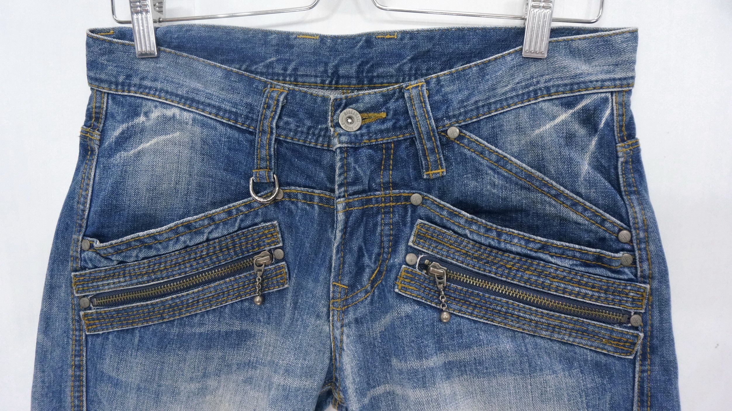 HIDEAWAYS Nicole Hideaways Distressed Multipocket Jeans Size US 30 / EU 46 - 4 Thumbnail