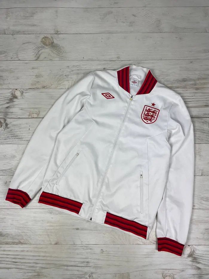 Umbro Umbro England Track Top Jacket Soccer Football Size US M / EU 48-50 / 2 - 1 Thumbnail