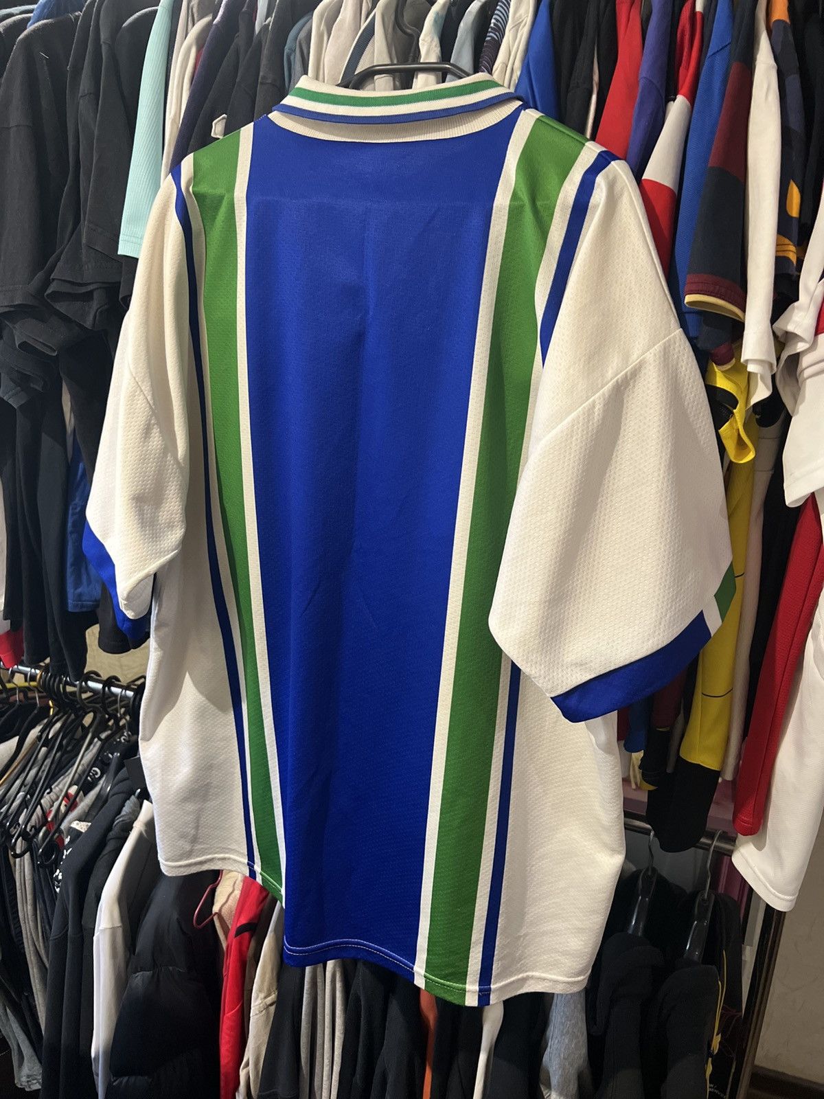 Puma × Vintage 1996/1997 PUMA WIGAN ATHLETIC FC HOME FOOTBALL SHIRT SZ XXL Size US XXL / EU 58 / 5 - 2 Thumbnail