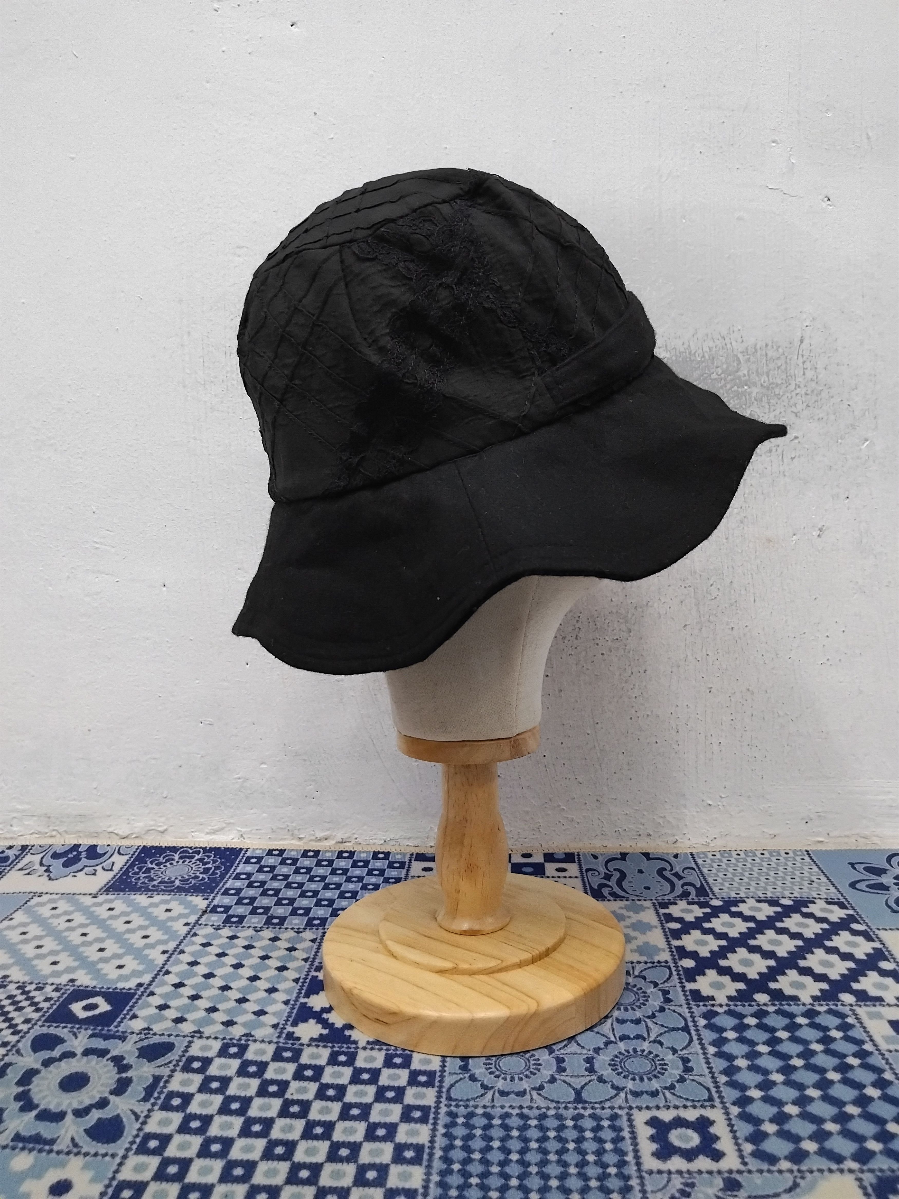 Japanese Brand La chambre d ine. Ribbon black hat Size ONE SIZE - 6 Thumbnail