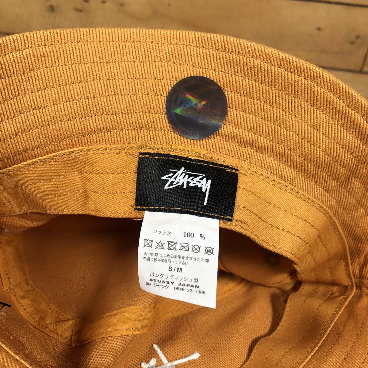 Stussy × Vintage Stussy Big Logo Bucket Size ONE SIZE - 3 Thumbnail