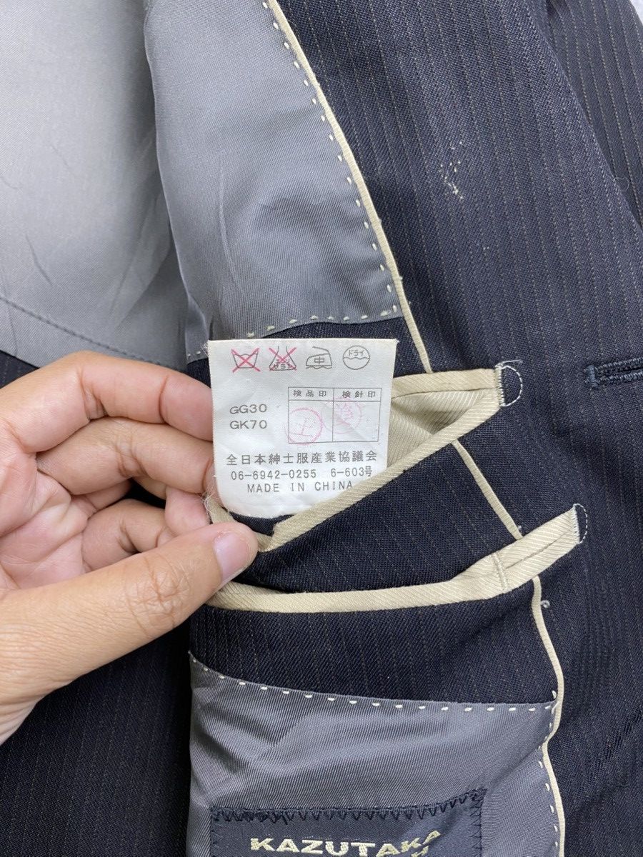 Issey Miyake × Tete Homme × Vintage Vintage Tete Homme By Kazutaka Katoh Harringbone Blazer Size US M / EU 48-50 / 2 - 11 Thumbnail