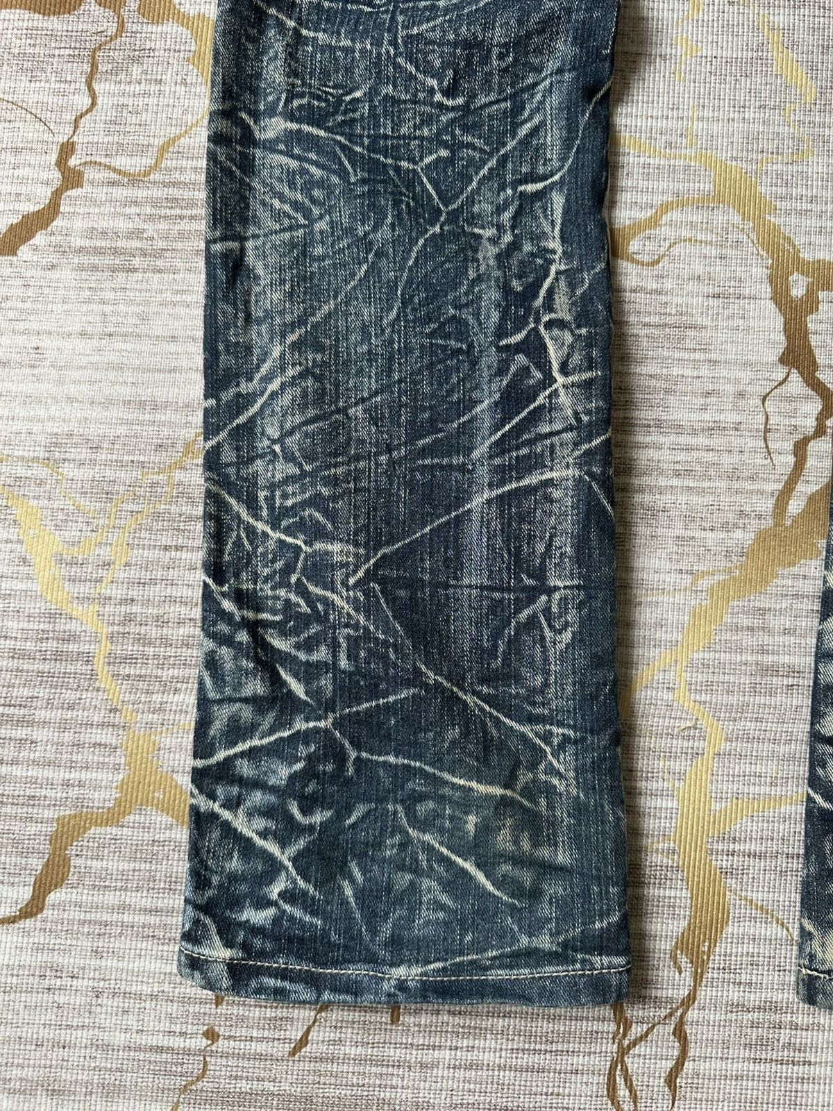 Japanese Brand Tommorow Claw Marks Patches Design Denim Size US 32 / EU 48 - 17 Thumbnail