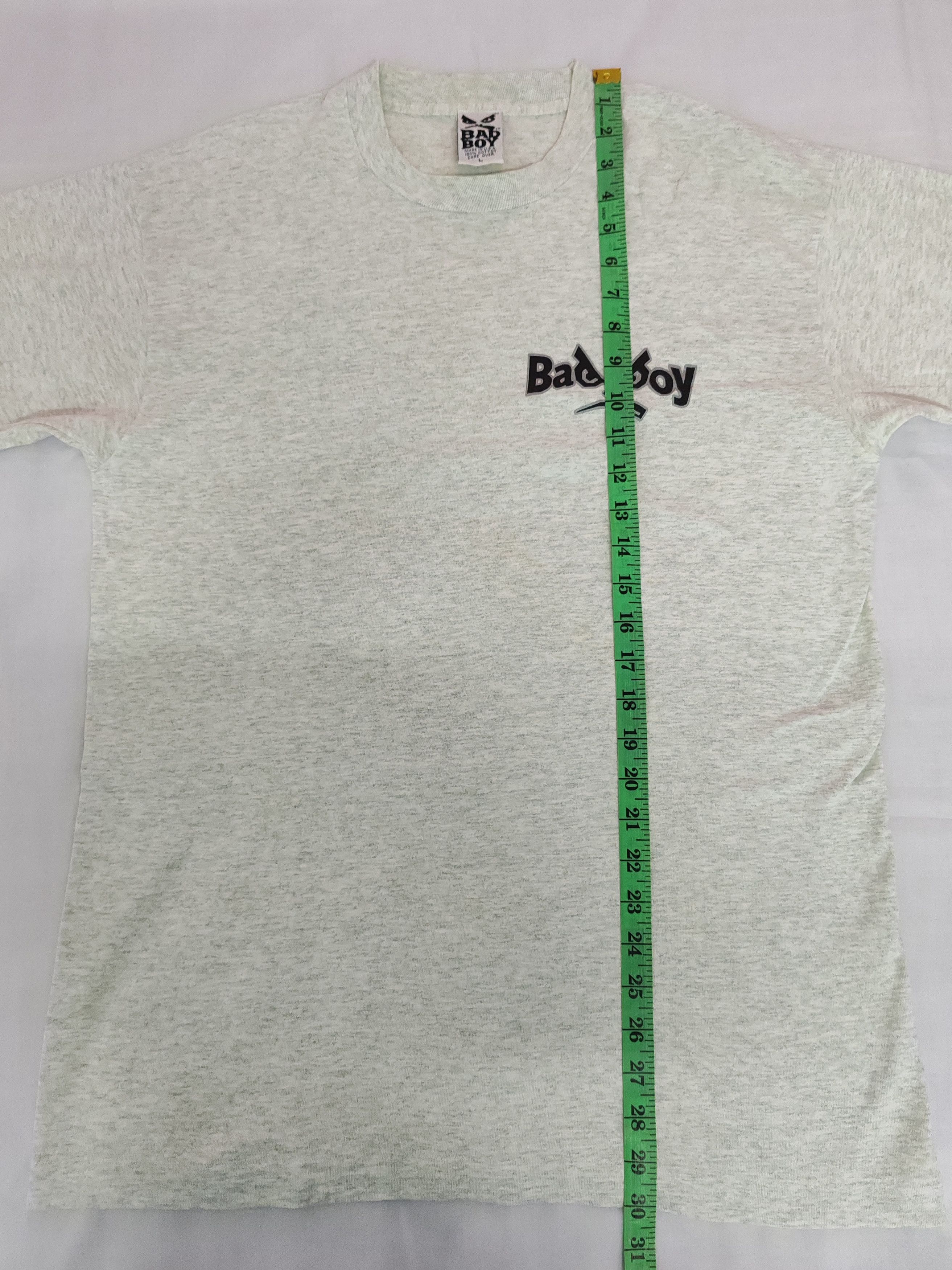 Rap Tees Vintage Bad Boy Rap Tee Big Logo Tupac Stitches Size US L / EU 52-54 / 3 - 6 Thumbnail