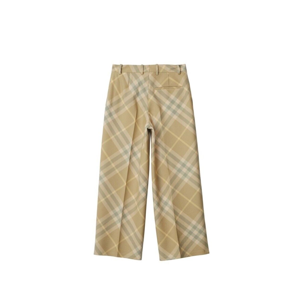 Burberry Burberry Check Print Wool Trousers Size 40 US 6 Size 28" / US 6 / IT 42 - 2 Thumbnail