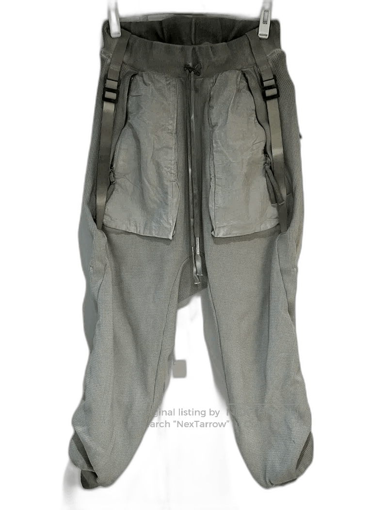 Boris Bidjan Saberi gray and white gradient pants. size XS Size US 26 / EU 42 - 1 Thumbnail