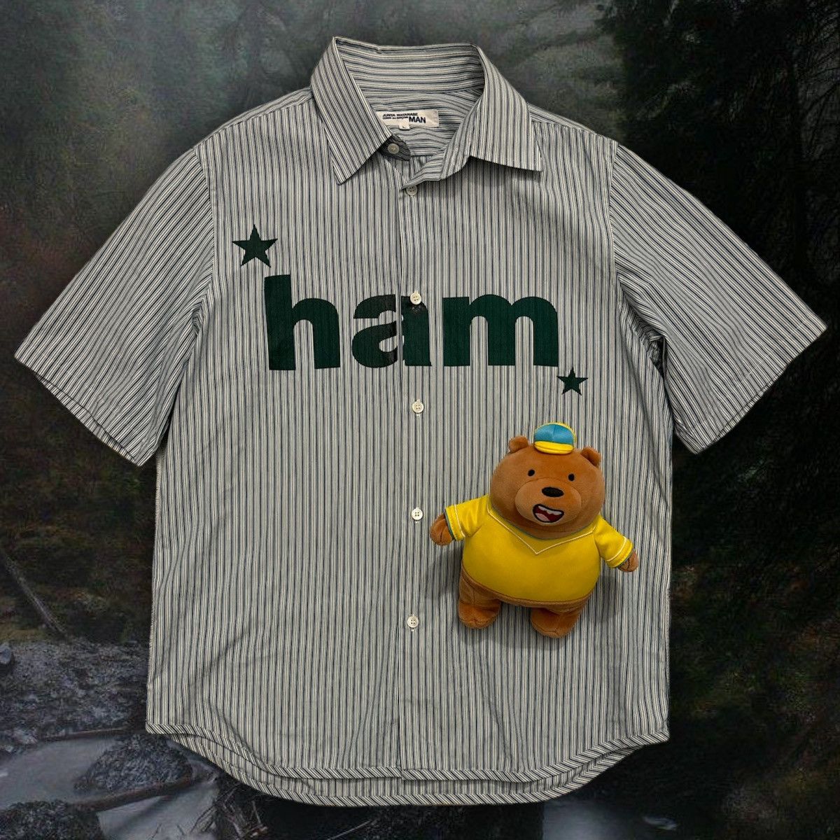 人気ブランドの新作 Junya Watanabe Grailed | Up Button Poem “Ham” Watanabe Junya 乳液・ミルク