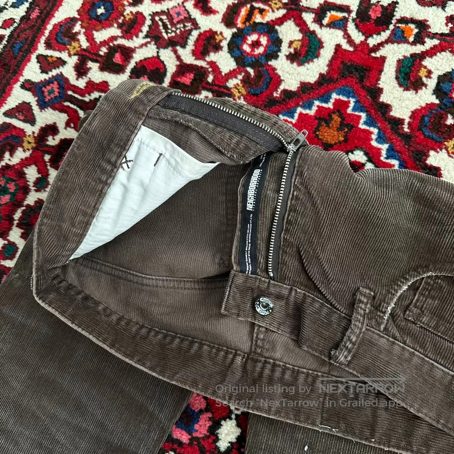 Neighborhood Neighborhood 08EX Corduroy Jeans S. Size US 26 / EU 42 - 5 Thumbnail