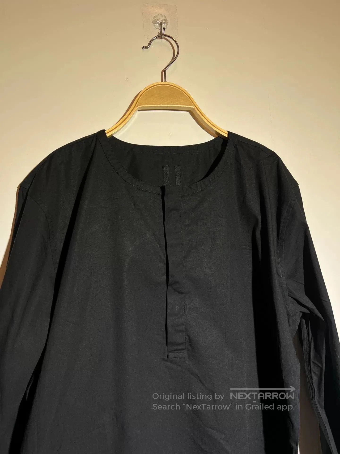 Rick Owens Rick Owens Black Crew Neck Top. Size US L / EU 52-54 / 3 - 2 Thumbnail
