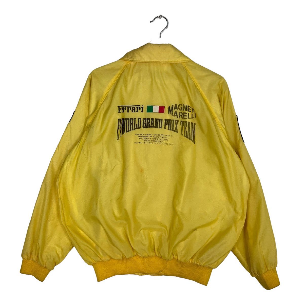 Ferrari 💥 80s VINTAGE FERRARI MAGNETI MARELLI F-1 RACING TEAM Size US L / EU 52-54 / 3 - 1 Thumbnail